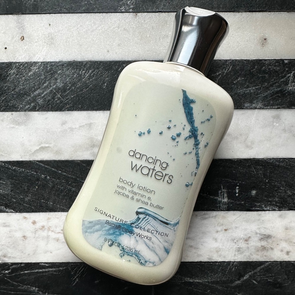 Bath & Body Works Dancing Waters Body Lotion Signature Collection Discontinued